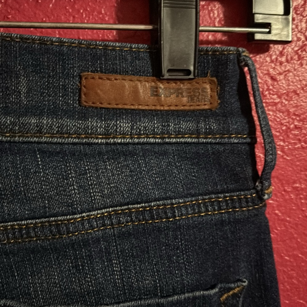 Express jeans cropped legging.  Mid rise. Size 00 - Picture 5 of 14